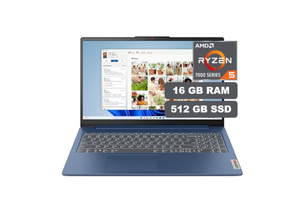 PORTATIL LENOVO | RYZEN 5 7520U | 16 GB RAM | LENOVO IDEAPAD SLIM3 15AMN8