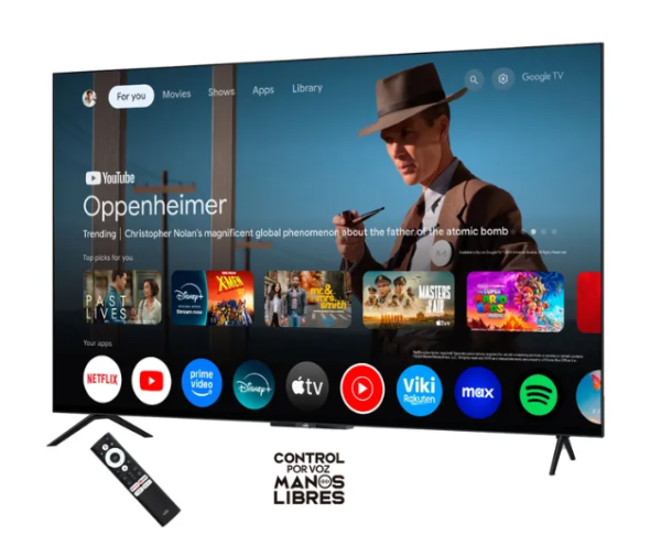 Televisor Kalley 55" QLED K-TV55GQ405: Imágenes Vibrantes y Colores Reales - Imagen 2
