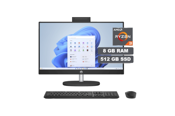 TODO EN UNO HP | RYZEN 3 7320U | 8 GB RAM | COMP HP 24-CR0004LA