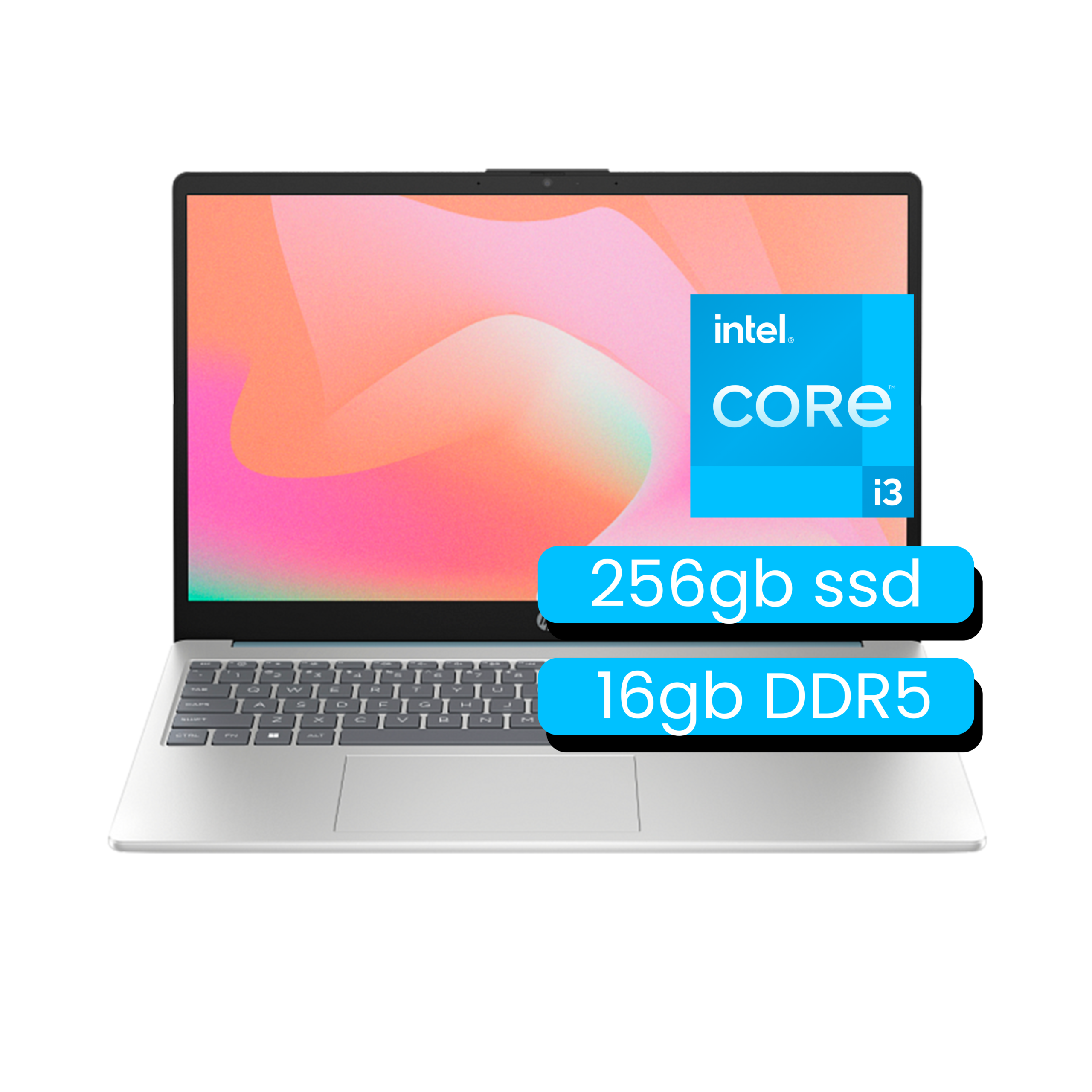 PORTATIL HP 15-FD0234LA INTEL CORE I3 N305 | PCIE NVME M.2 DE 512GB | 8GB DE RAM DDR4 | 15.6" LED