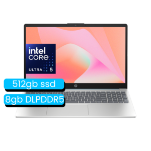 PORTATIL HP 15-FD1252LA INTEL ULTRA 5 125H | PCIE NVME M.2 DE 512GB | 8GB DE RAM LPDDR5 | 15.6" LED | SILVER