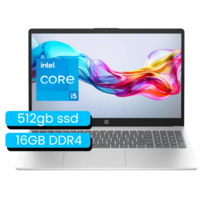 PORTATIL HP 15-FD0030LA INTEL CORE I5 1334U | SSD-512GB | 16GB DDR4 | 15.6" | SILVER