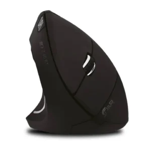 MOUSE J&R  MIJR-024 ERGONOMICO RECARGABLE NEGRO 63 GRADOS