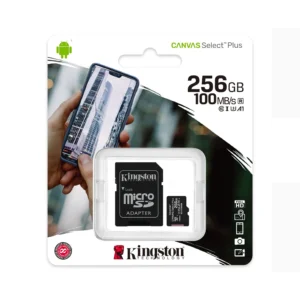 MEMORIA MICRO SD 256GB KINGSTON CLASE 10