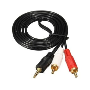 CABLE 2X1 RCA 1.8M AUIDIO 3.5