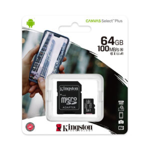 MEMORIA MICRO SD 64GB KINGSTON CLASE 10 SDCS2/64GB
