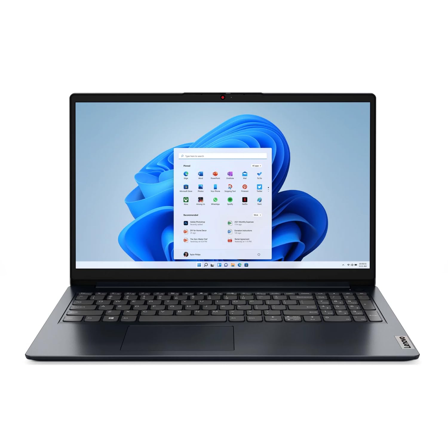 PORTATIL LENOVO IDEAPAD 1 15AMN7 AMD RYZEN 3 7320U 2.4GHZ /512GB SSD/8GB/NOS/15.6" ABBYS BLUE
