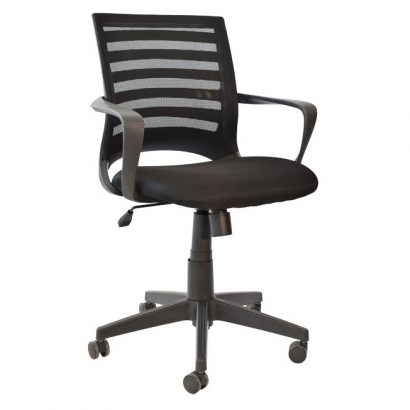 SILLA EURO 3-0940 ESCOCIA BASE NEGRA ASIENTO Y ESPALDA