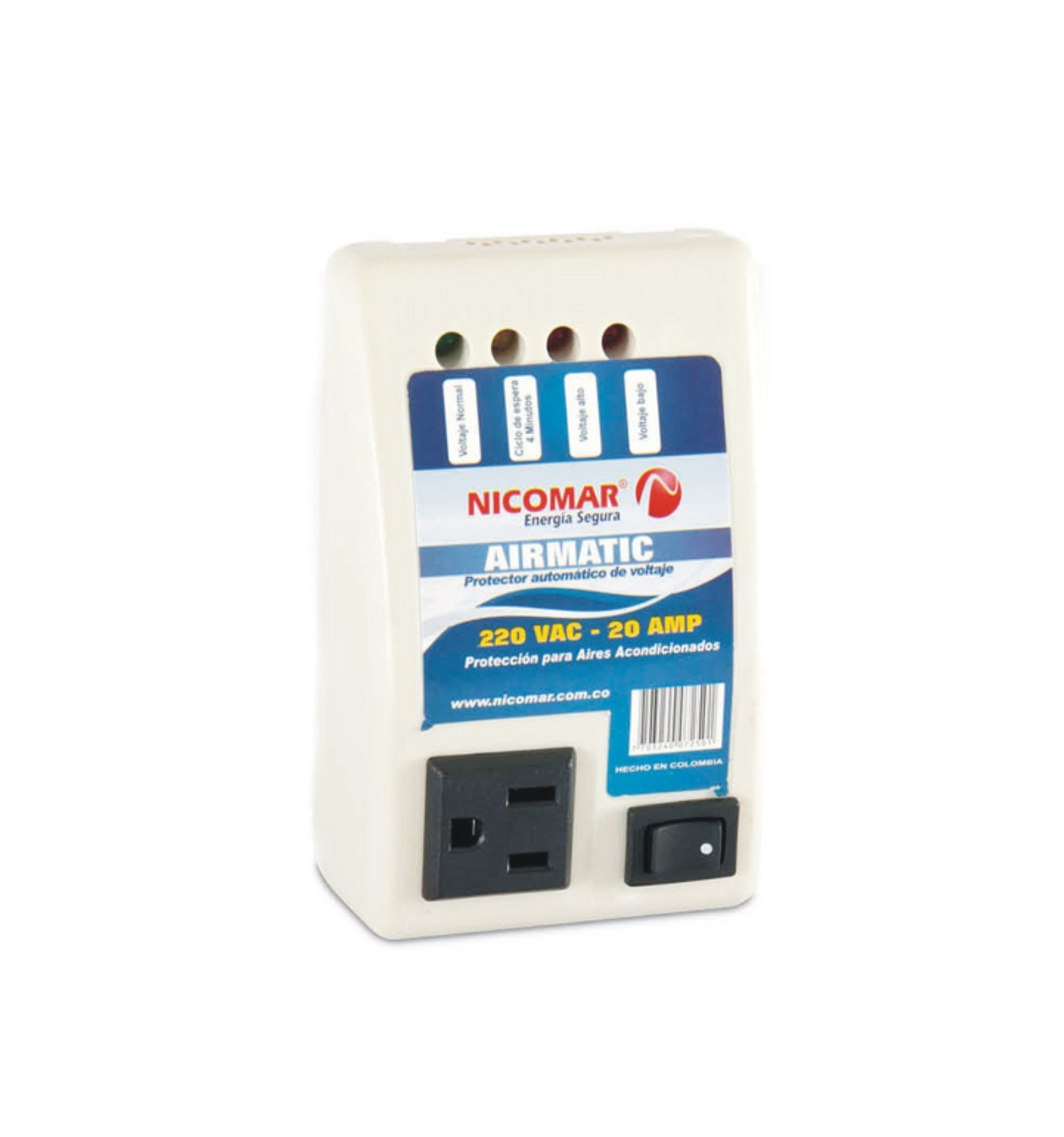 PROTECTOR VOLTAJE 220V/20A REF. AIRMATIC
