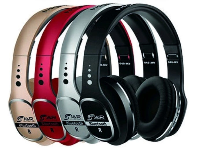 AUDIFONO J&R 040-MV BLUETOOTH 4.1 MICRO SD STEREO