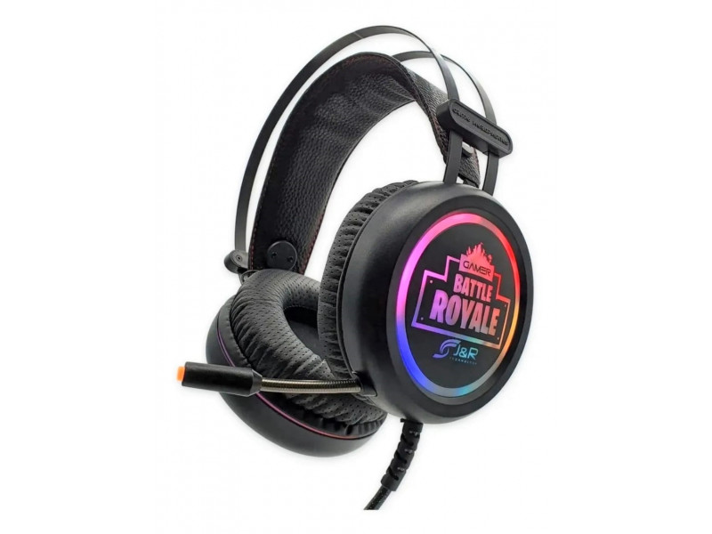AUDIFONO J&R 049-MV COLORES RGB RETROILUMINADA GAMER