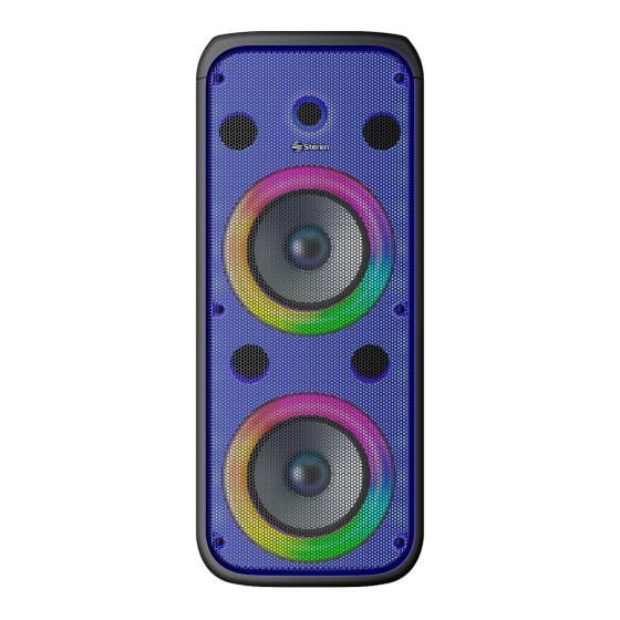 BAFLE DOBLE STEREN BAF-2008RGB