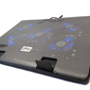 BASE J&R BRJR-010 ULTRA COOLER LED 5 VENTILADORES