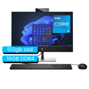 TODO EN UNO  HP 440 PRO ONE G9P |  INTEL CI5 14500 | 512GB SSD | 16GB DDR4 | WIN11P | AIO 23.8" NEGRO