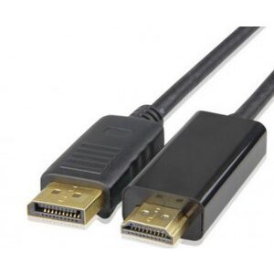 CABLE DISPLAY PORT A HDMI 4K DE 1.8MTR