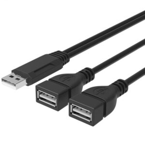 CABLE EXTENSION USB A 2 USB HEMBRA