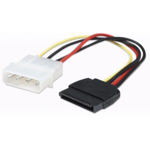 CABLE SATA DE PODER 4P 15P