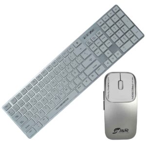 COMBO J&R CTMOJR-009 USB TIPO MAC ERGONOMICO LIGERO