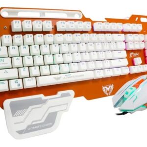 COMBO J&R GAMER CTMGJR -011 ELITE  MOUSE + TECLADO  DISEÑO EXCLUSIVO