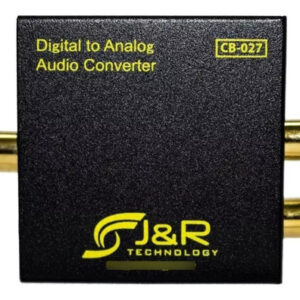 CONVERTIDOR DE AUDIO J&R DIGITAL ANALOGO CB-027