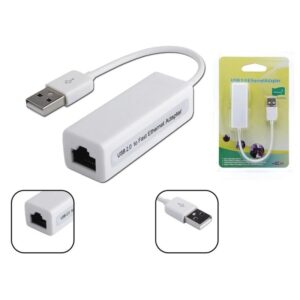 CONVERTIDOR USB A ETHERNET 100MBPS