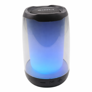 PARLANTE J&R ZIDLI D1 BLUETOOTH  RGB TIPO LAVA 5W NEGRO BLANCO