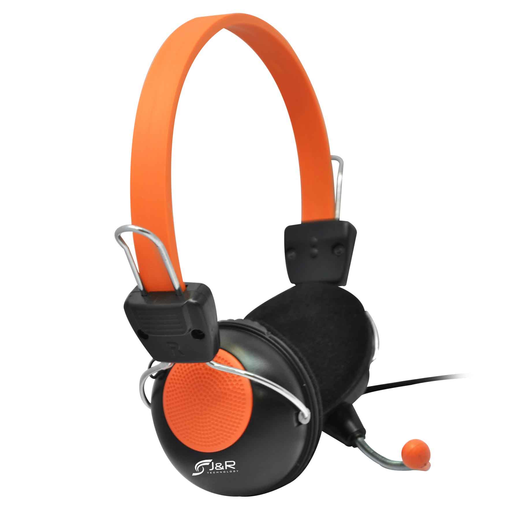 DIADEMA J&R 012.-MV CON MICROFONO STEREO TIPO DJ