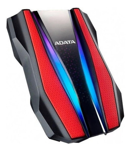 DISCO DURO EXT 1TB ADATA AHD770G-1TU32G1-CRD ANTIGOLPES SUMERGIBLE XPG ROJO