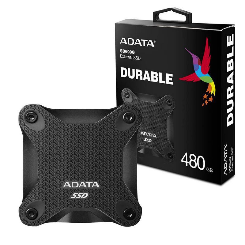 DISCO DURO EXT 480GB SSD SD600Q ADATA NEGRO