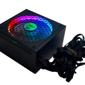 FUENTE DE PODER J&R GAMER RGB EXCLUSIVA 450W