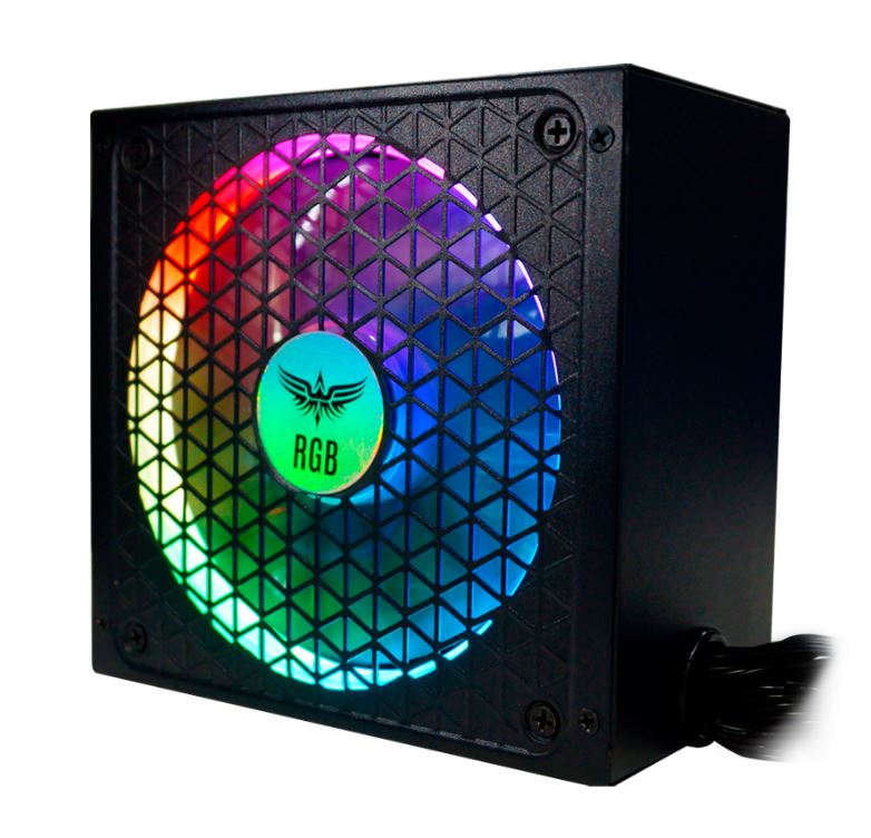 FUENTE DE PODER J&R GAMER RGB EXCLUSIVA 550W