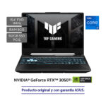 PORTATIL ASUS GAMER FX506HE-HN018 INTEL CORE I7 11800H /512GB SSD  NVME/16GB DDR4 / 15.6"/ RTX 3050 TI DDR6/ ENDLESS 144HZ