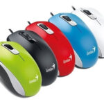 Mouse GENIUS USB DX-110, alámbrico, color negro