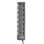 HUB USB 2.0 SWITCH LED X7 HUB5