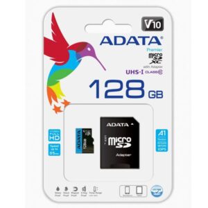 MEMORIA MICRO SD 128GB ADATA CLASE 10