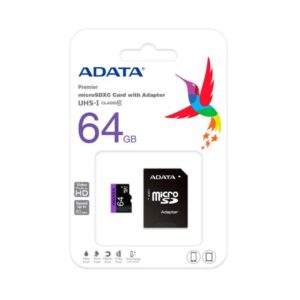 MEMORIA MICRO SD 64GB ADATA CLASE 10