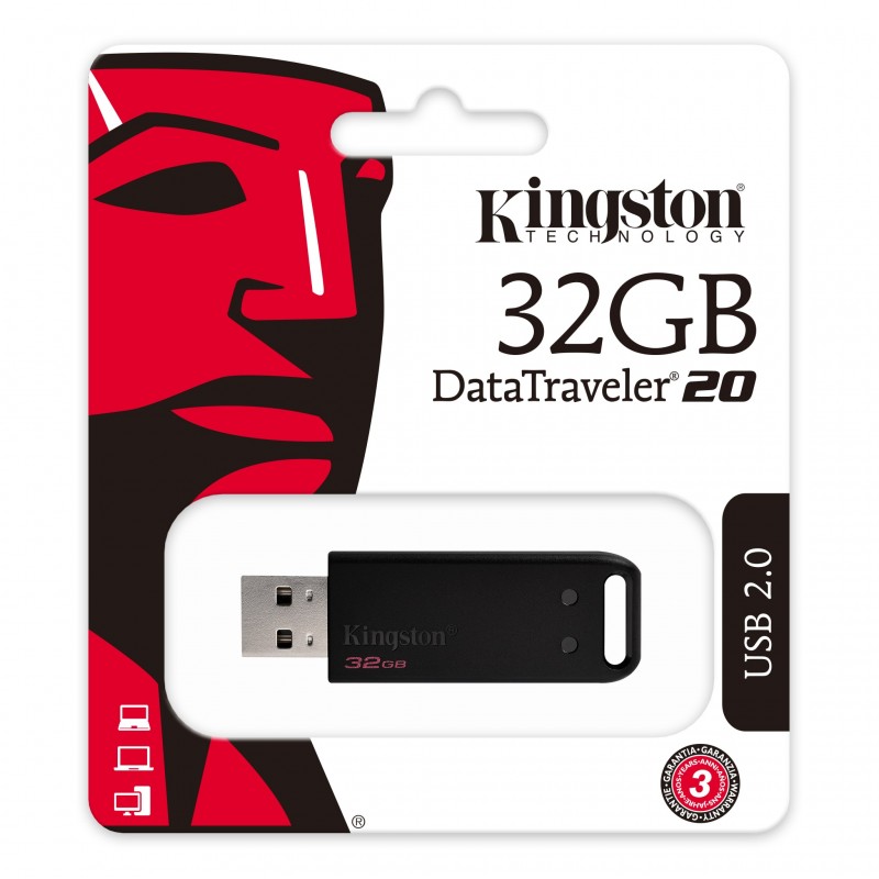 MEMORIA USB 32GB DT20 DATATRAVELER KINGSTON