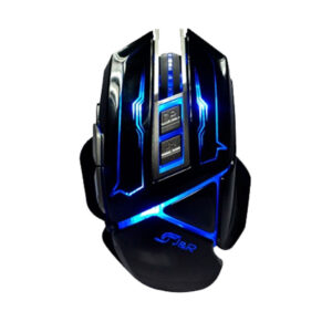 MOUSE J&R GAMER  MGJR-033 LED 9D BOTONES PROFESIONAL CON PESAS 3 COLORES