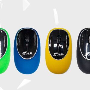 MOUSE J&R INALAMBRICO MIJR-010 SILICONA COLORES