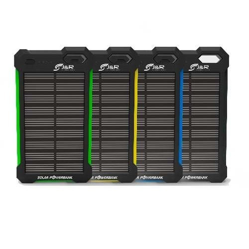 POWER BANK J&R MUJR 015 SOLAR CARGA RAPIDA