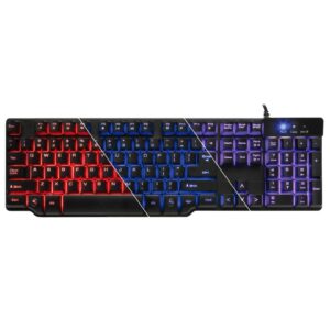 TECLADO GAMER J&R  XENEX ALAMBRICO RETROILIMINADO