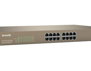 Switch POE, 16 puertos + 2SFP, entrelaza corriente con los datos 10/100