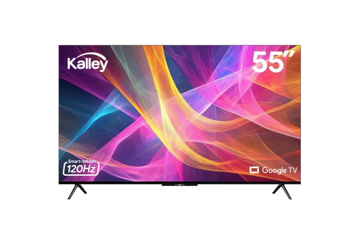 Televisor Kalley 55" QLED K-TV55GQ405: Imágenes Vibrantes y Colores Reales